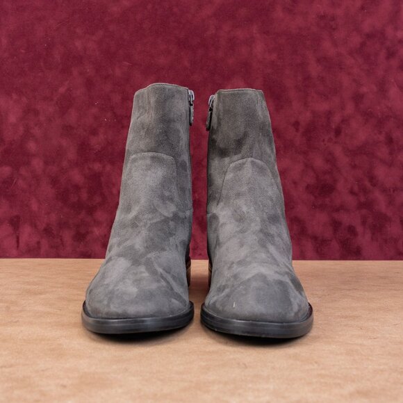 Stuart Weitzman Women Kye Zip Fashion Dress Office Ankle Boots sz 12 - Picture 3 of 9